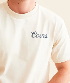 tee luv Coors Cowboy T-Shirt Cream Best