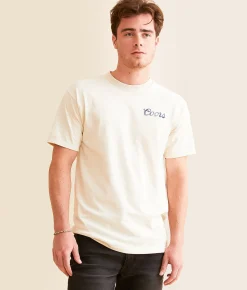 tee luv Coors Cowboy T-Shirt Cream Best