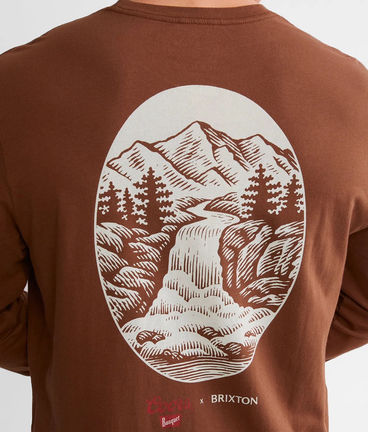 Brixton Coors Filter T-Shirt Bison Clearance