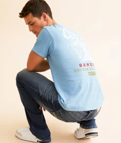 Changes Coors 1873 Golden Colorado T-Shirt Light Blue Hot