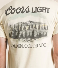 Graphic T-Shirts | American Needle Coors Golden CO T-Shirt Cream