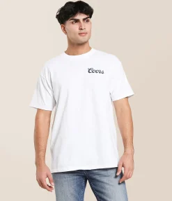 tee luv Coors Horseshoe T-Shirt White Hot