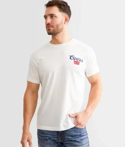 Graphic T-Shirts | Screen Stars Coors Horses T-Shirt Vintage White