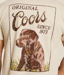 American Needle Coors Lab T-Shirt Sand Sale