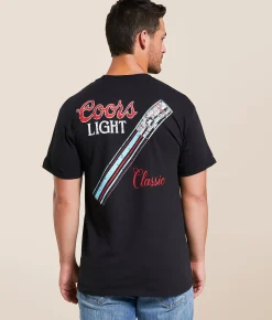 Tops|Graphic T-Shirts | American Needle Coors Light Can T-Shirt Black