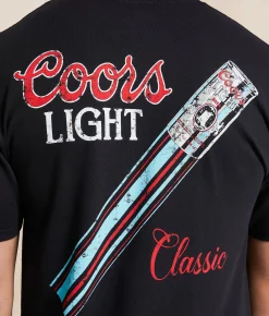 Tops|Graphic T-Shirts | American Needle Coors Light Can T-Shirt Black