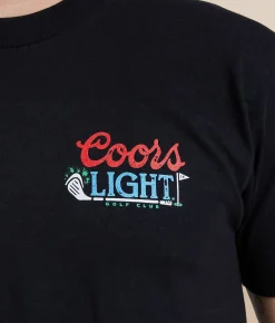 Tops|Graphic T-Shirts | Screen Stars Coors Light Golf Club T-Shirt Black