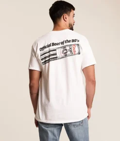 Tops|Graphic T-Shirts | American Needle Coors Light T-Shirt White