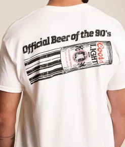 Tops|Graphic T-Shirts | American Needle Coors Light T-Shirt White