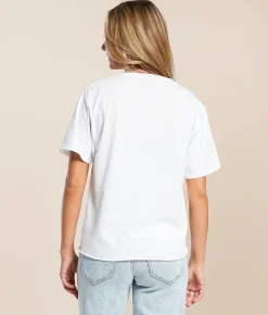 Tops | Changes Coors Not My First Rodeo T-Shirt White