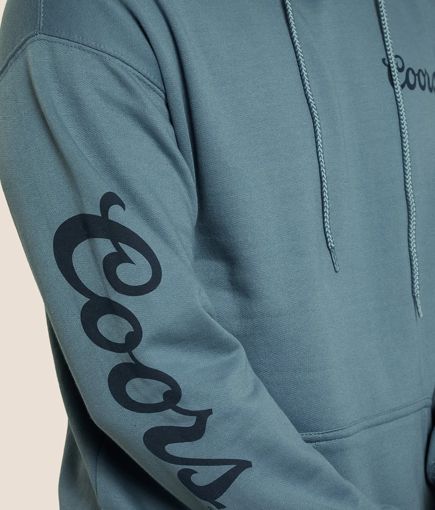 Tops | tee luv Coors Outdoor Cowboy Hooded Sweatshirt Indigo