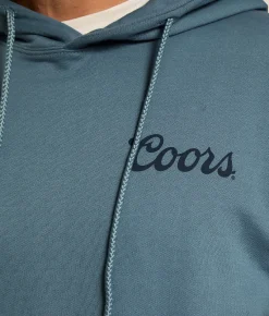 Tops | tee luv Coors Outdoor Cowboy Hooded Sweatshirt Indigo