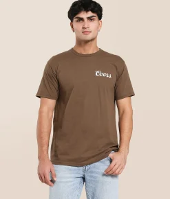 tee luv Coors Outdoor Cowboy T-Shirt Silt New