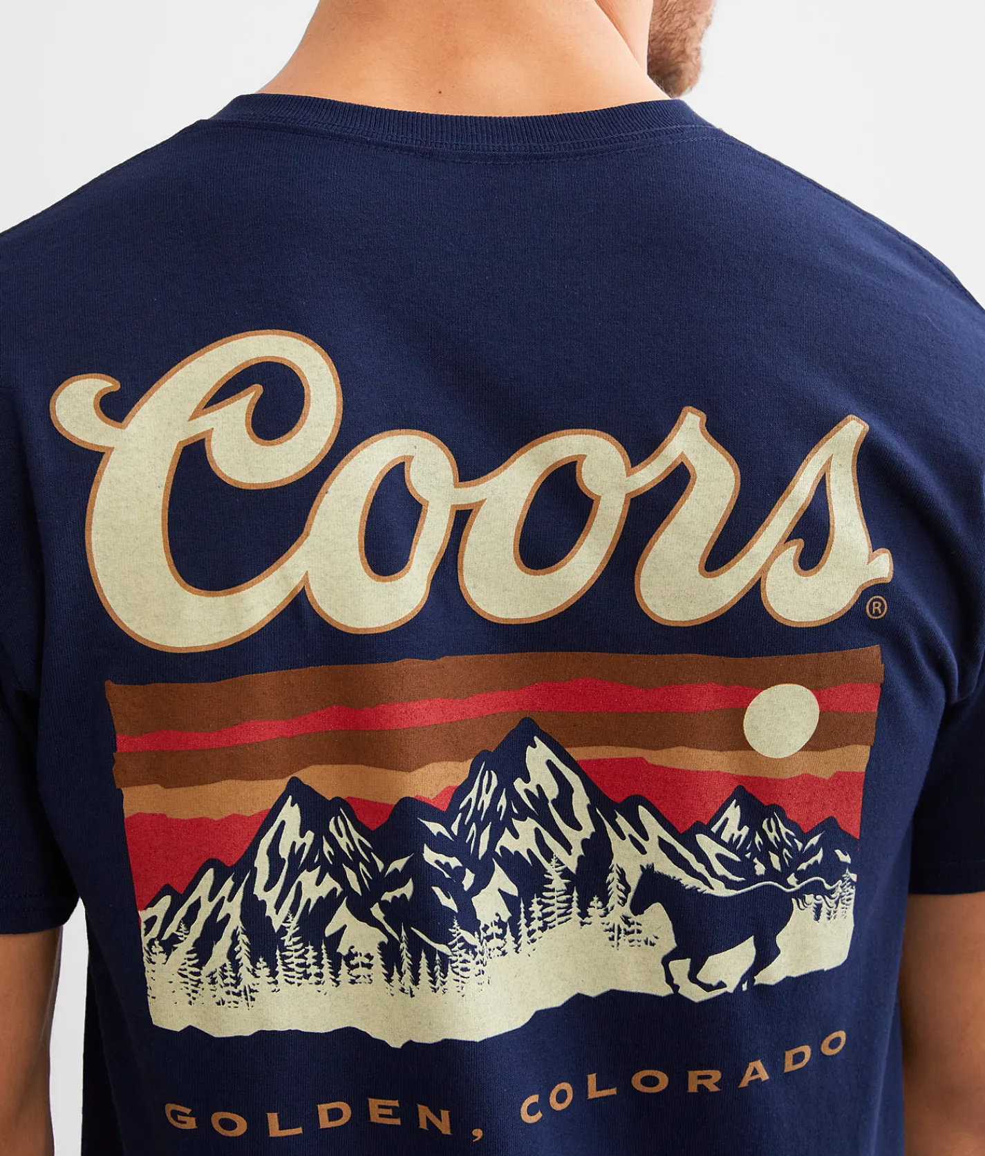Changes Coors Outdoor T-Shirt Navy Clearance