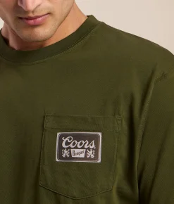 Changes Coors Oval Badge T-Shirt Sage