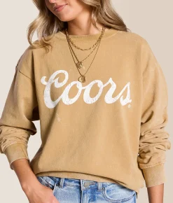 Changes Coors Oversized Pullover Beige Mineral Online