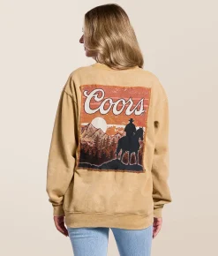 Changes Coors Oversized Pullover Beige Mineral Online
