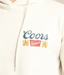 Tops | tee luv Coors Rodeo Hooded Sweatshirt Ash
