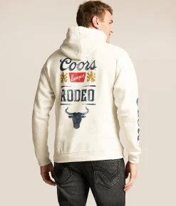 Tops | tee luv Coors Rodeo Hooded Sweatshirt Ash