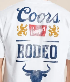 tee luv Coors Rodeo T-Shirt White Hot