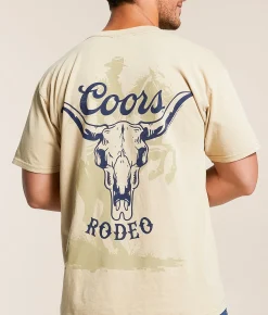 Tops | Screen Stars Coors Rodeo T-Shirt Sand