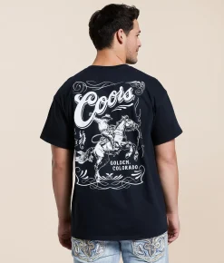 Brew City Coors Rodeo T-Shirt Black