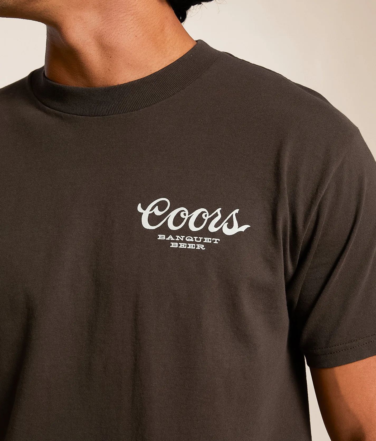 Screen Stars Coors Sheriff T-Shirt Java New