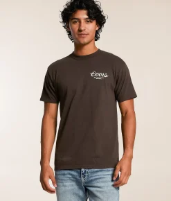 Screen Stars Coors Sheriff T-Shirt Java New