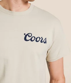 Graphic T-Shirts | Changes Coors Skull Bull T-Shirt Natural