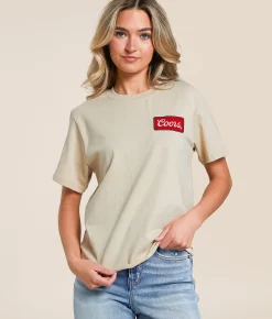 Tops | Changes Coors The Legend T-Shirt Natural