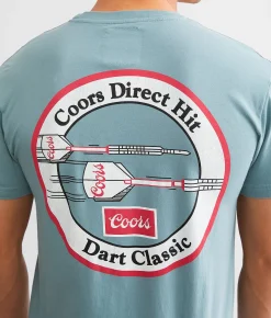 Graphic T-Shirts | American Needle Coors T-Shirt Smoke Blue