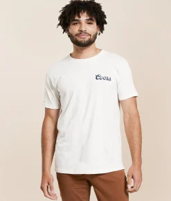 Tops|Graphic T-Shirts | tee luv Coors Vintage Can T-Shirt Vintage White
