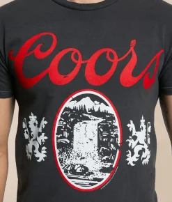 Graphic T-Shirts | Screen Stars Coors Vintage Logo T-Shirt Grey