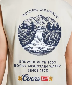 Tops | tee luv Coors Waterfall Tank Top Sand