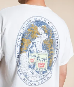 Junkfood Coors Waterfall T-Shirt White Best
