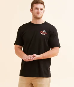 Graphic T-Shirts | Brixton Coors Wayne T-Shirt Black