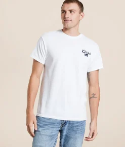 Changes Coors Western Rodeo T-Shirt White Hot