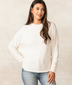 Tops | Buckle Black Cora Dolman Top Cannoli Cream