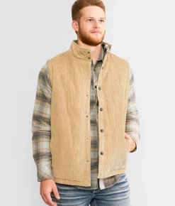 Departwest Corduroy Vest Dry Brush Sale