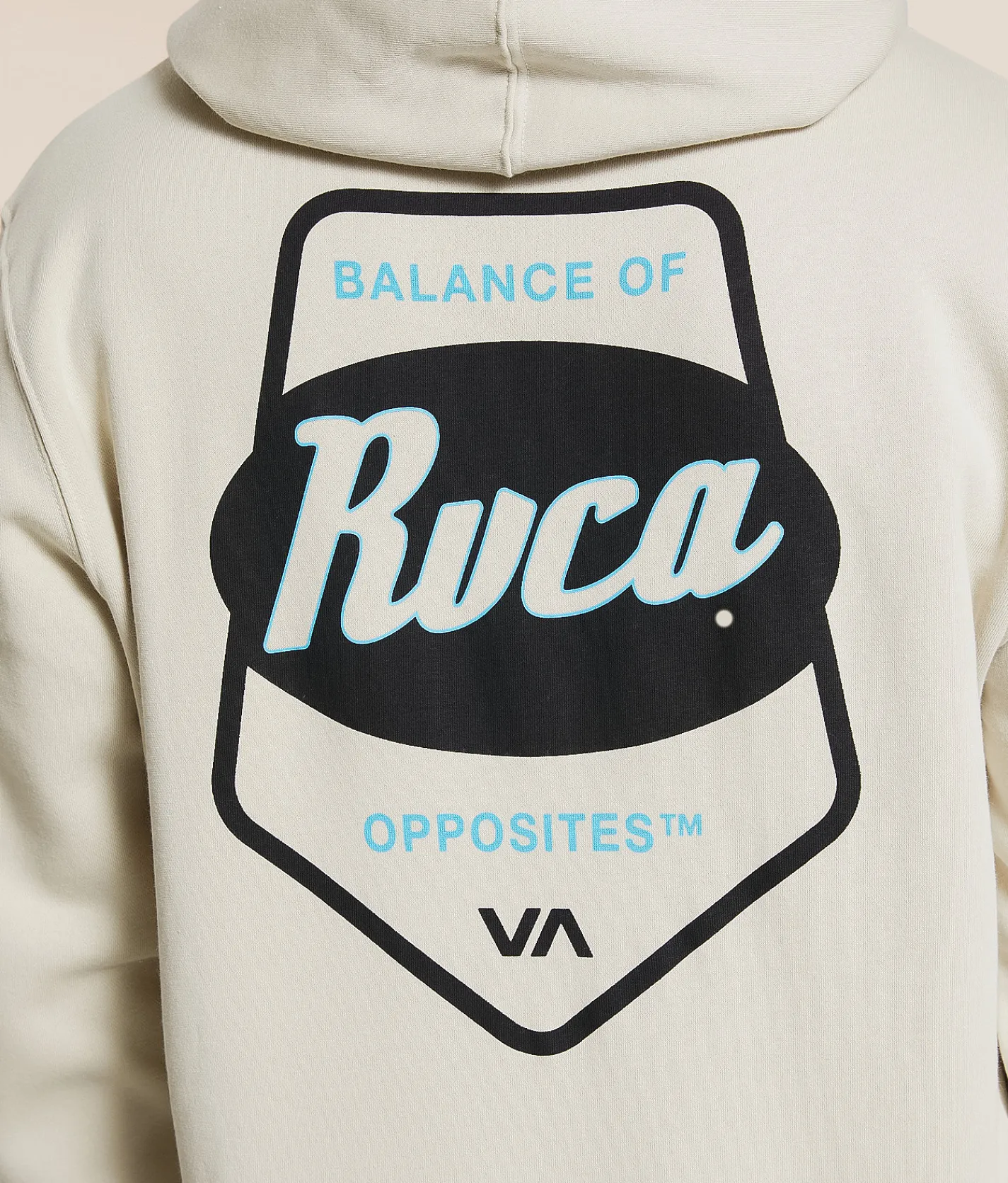 Tops | RVCA Corner Shop Hooded Sweatshirt Ceramic