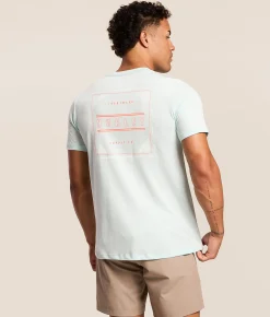 Tops|Graphic T-Shirts | Hurley Corner Shot T-Shirt Water Ballet White Camd