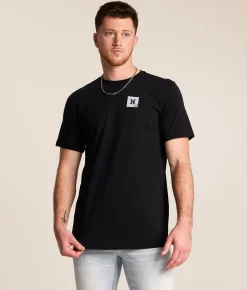 Hurley Corner T-Shirt Black