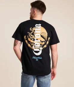 Ripple Junction® Corona Aguila do Oro T-Shirt Black