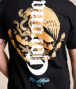 Ripple Junction® Corona Aguila do Oro T-Shirt Black