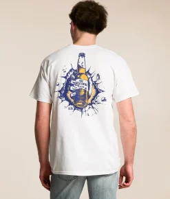 Ripple Junction® Corona Breakthrough T-Shirt White New