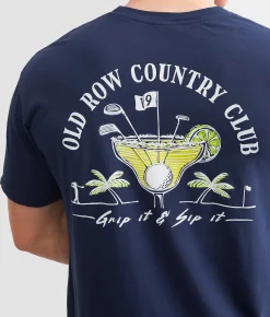 Graphic T-Shirts | Old Row Country Club T-Shirt Navy
