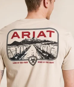 Ariat Country Roads T-Shirt Pure Cashmere Clearance