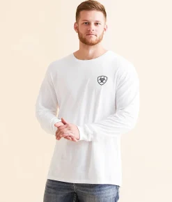 Ariat Country T-Shirt White Clearance