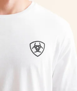 Ariat Country T-Shirt White Clearance