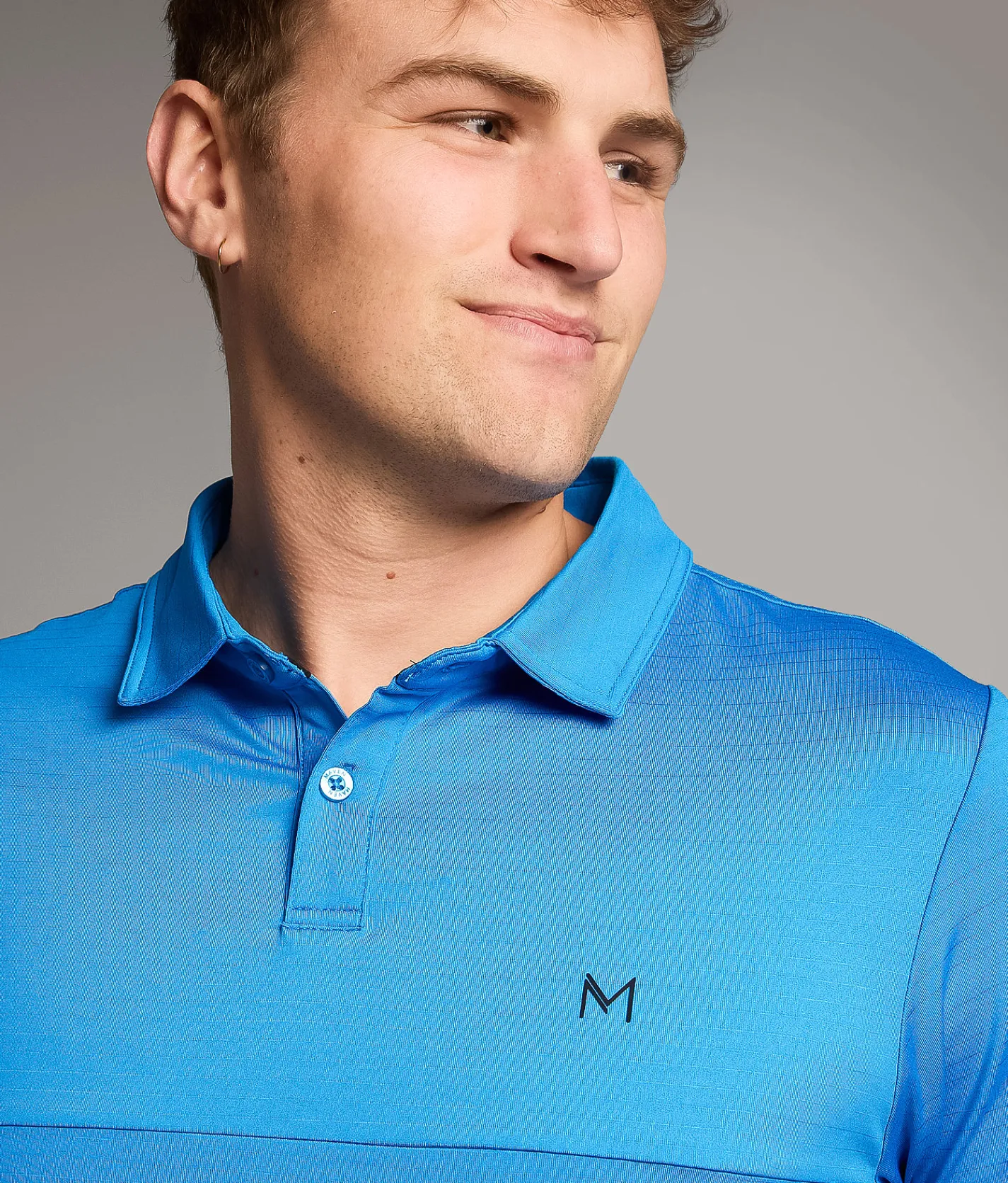 Tops | Maven Co-op Course Performance Polo Malibu Blue